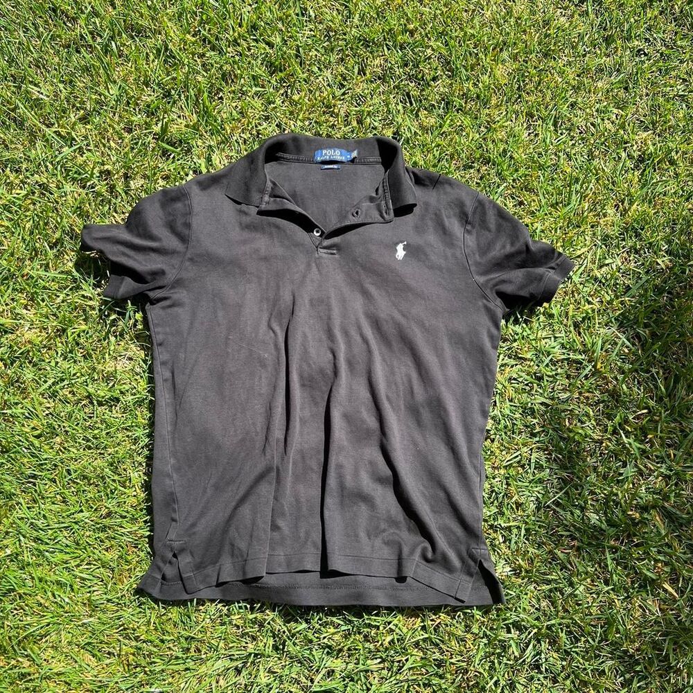 Polo Ralph Lauren Black M medium y2k polo men’s
